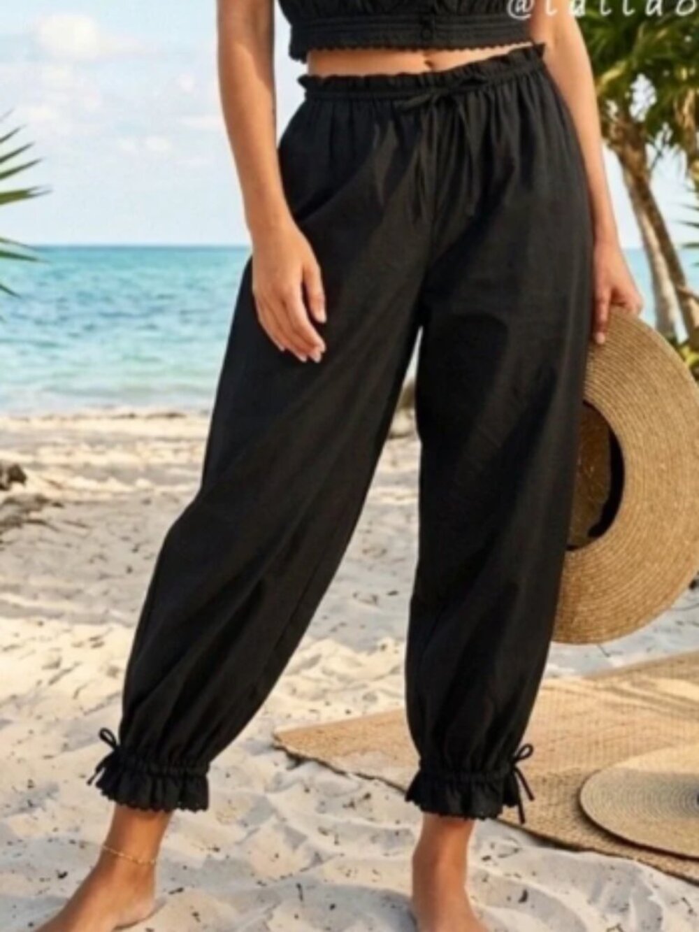 House of Harlow 1960 Black Pants L